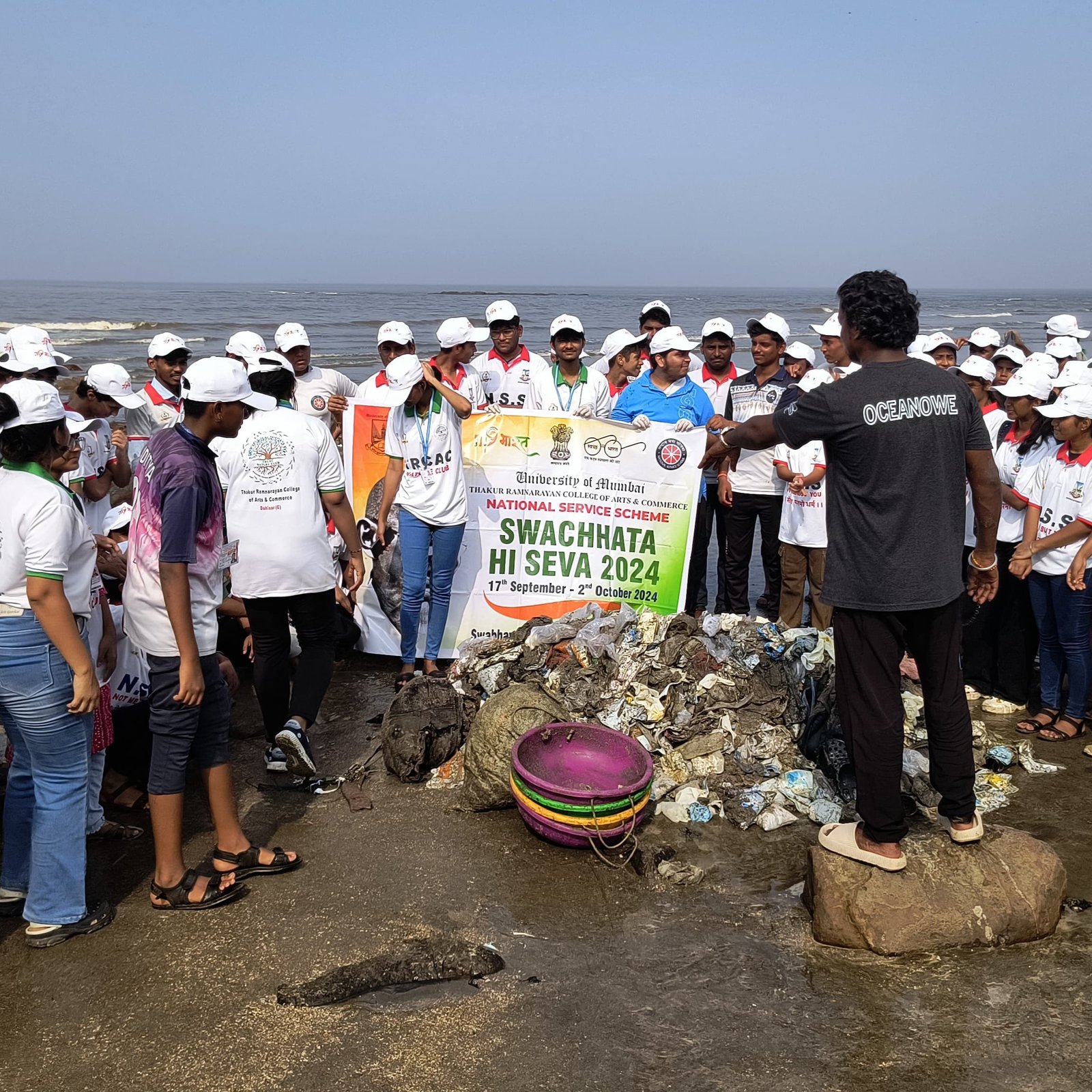 Shaping a Cleaner Future: Beach Cleanup Drive